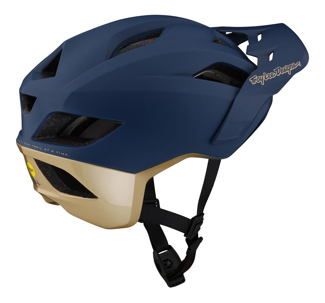 Casco Troy Lee Designs Flowline Se Radian Navy / Titanium
